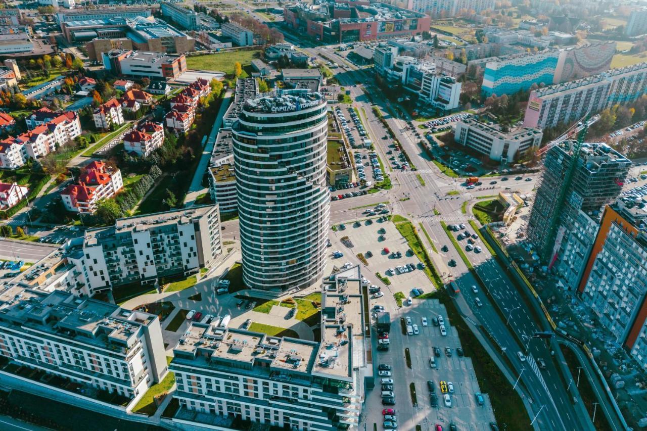Panorama Capital Sophie - 19 Pietro Apartment Rzeszow Luaran gambar